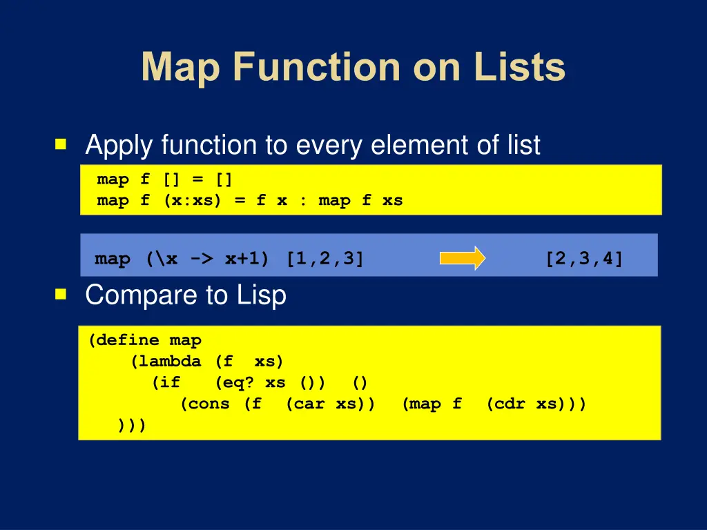 apply function to every element of list