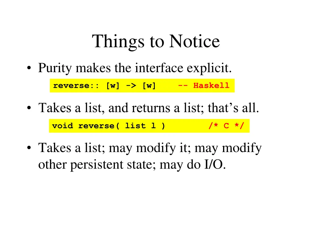 things to notice 1