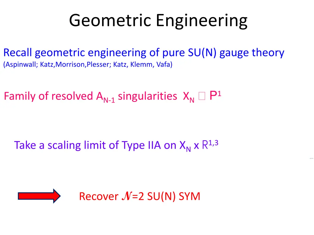 geometric engineering