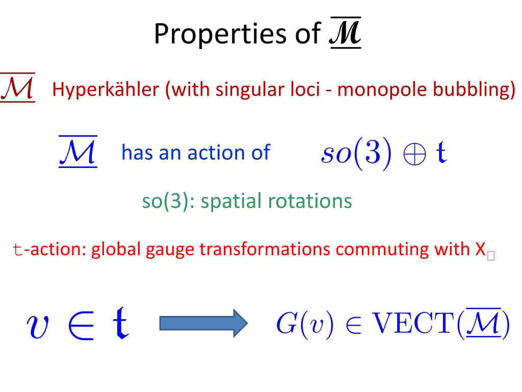 properties of m