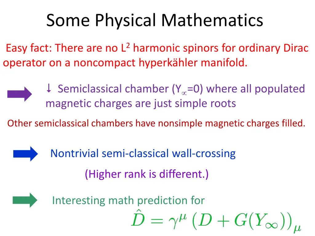 some physical mathematics