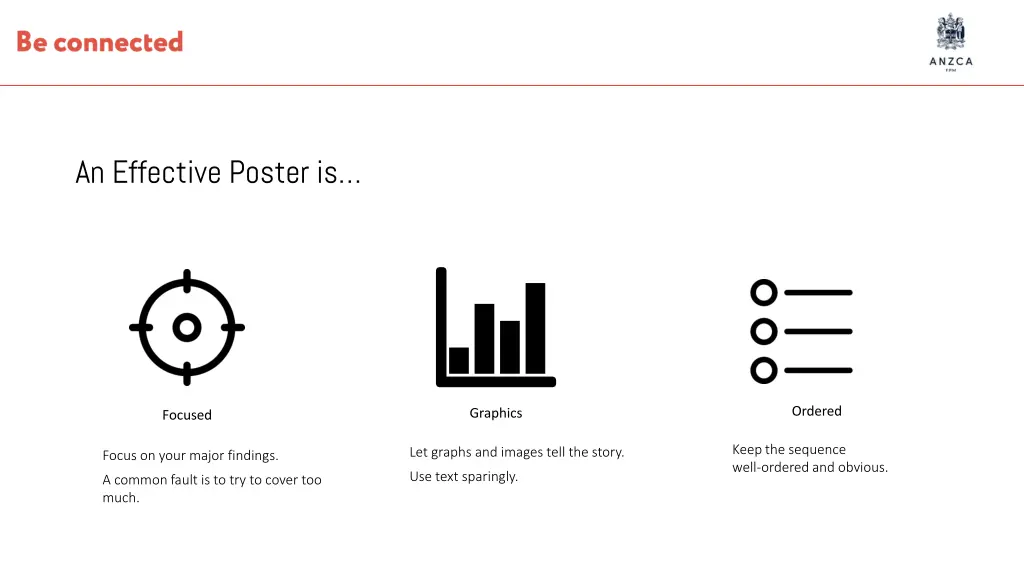 an effective poster is