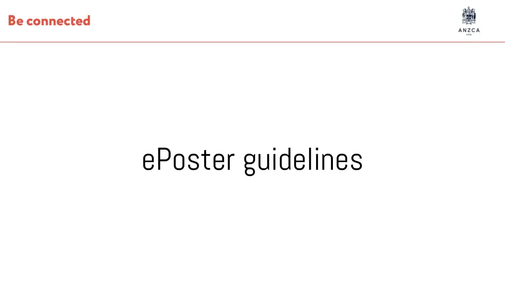 eposter guidelines