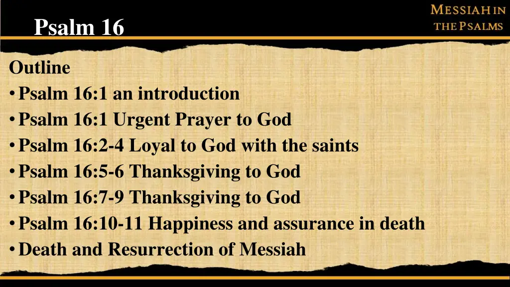 psalm 16
