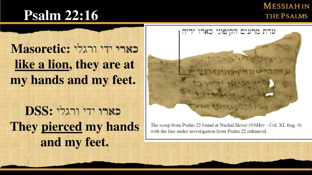 psalm 22 16 1