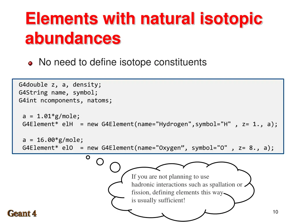 elements with natural isotopic abundances