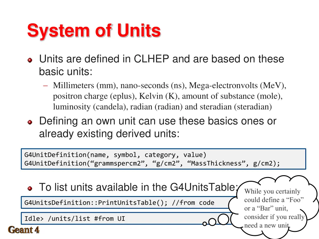 system of units 2