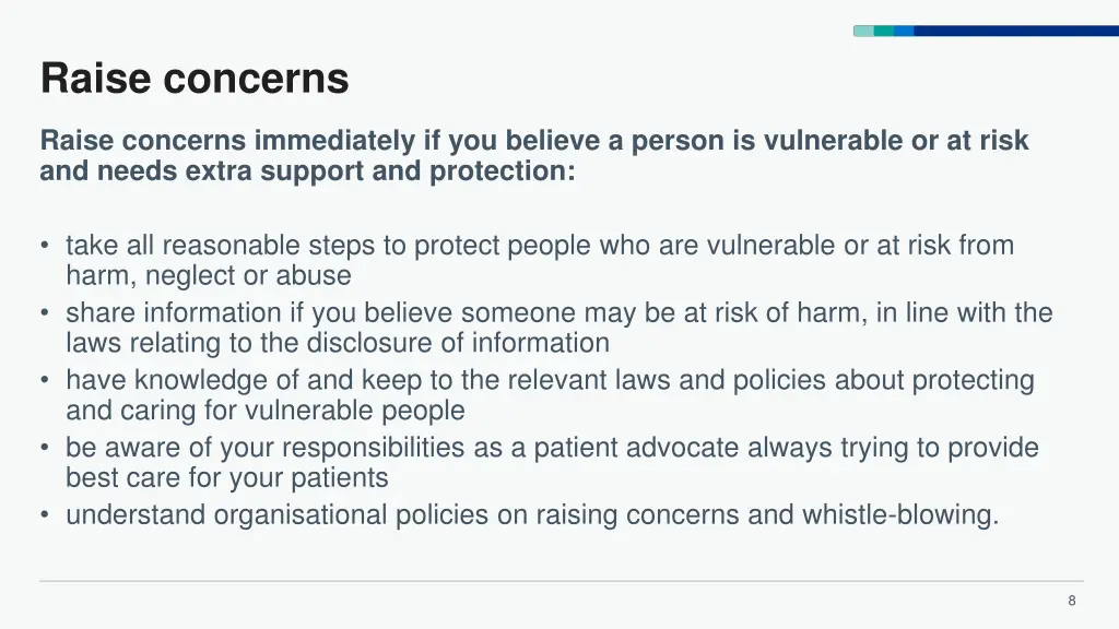 raise concerns