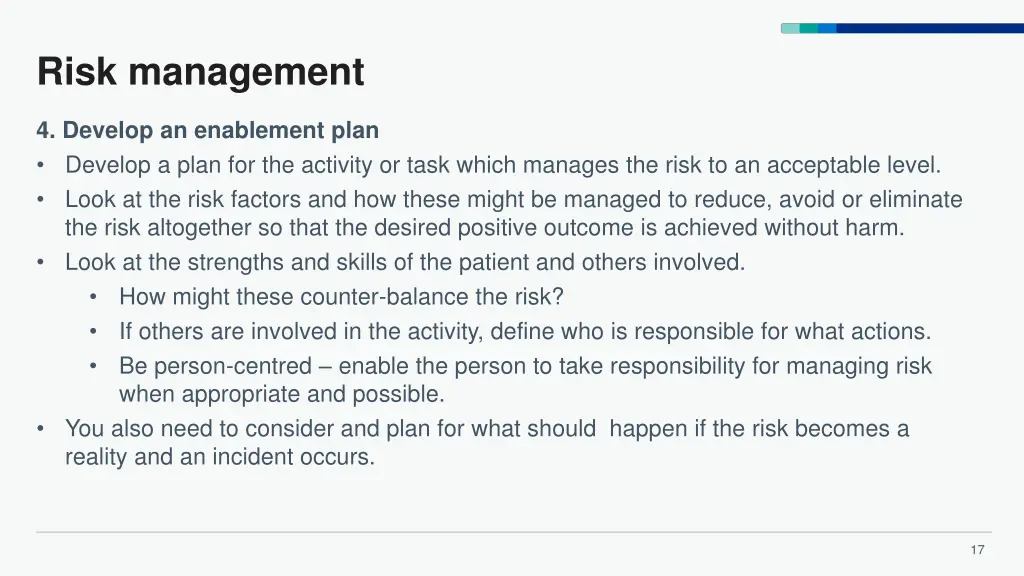 risk management 3