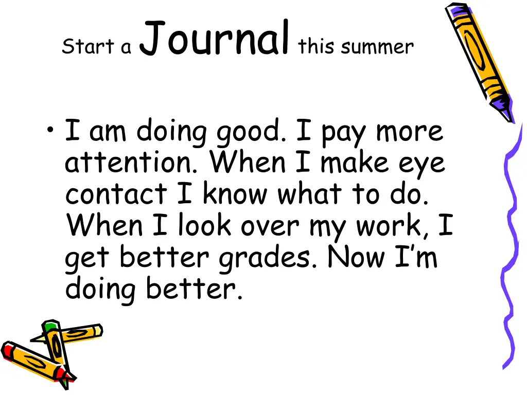 start a journal this summer 5