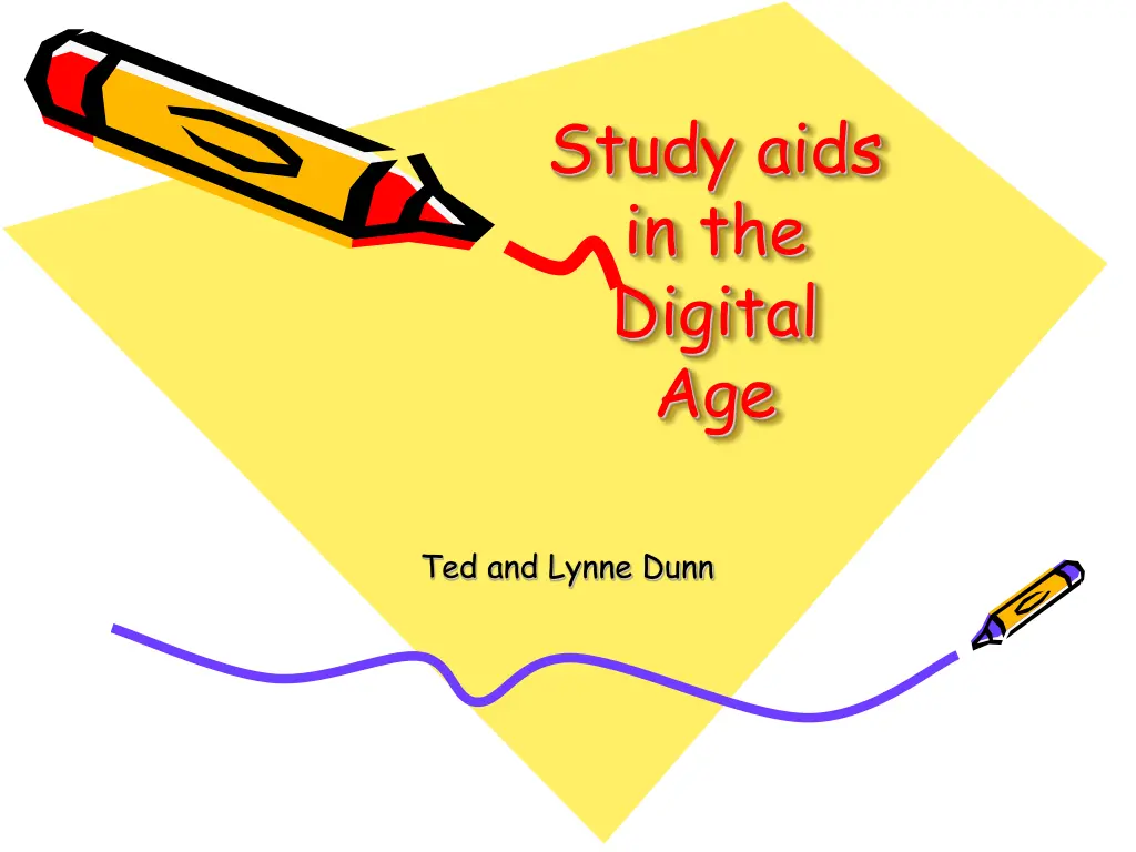study aids in the digital age