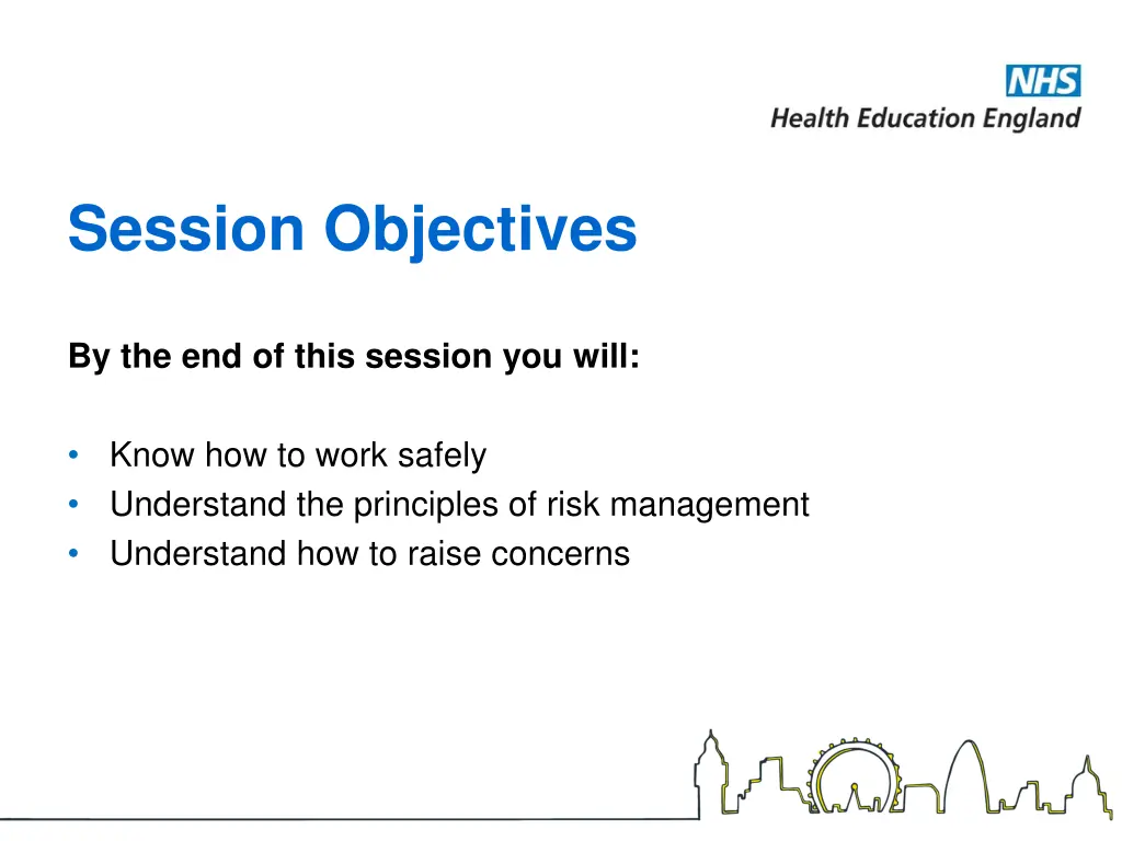 session objectives