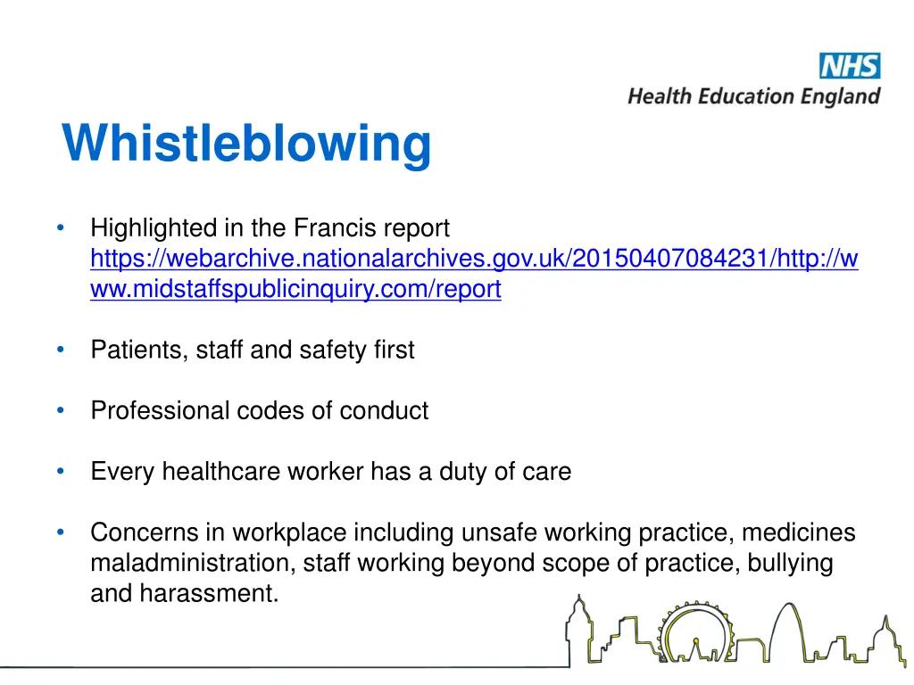 whistleblowing
