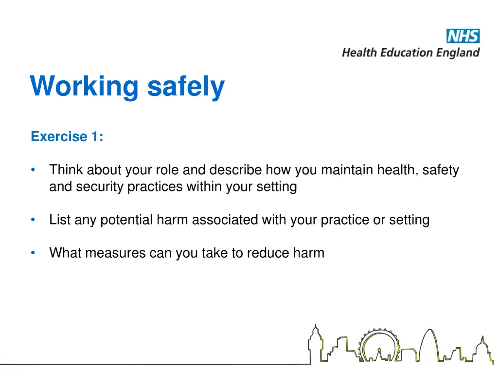 working safely 7