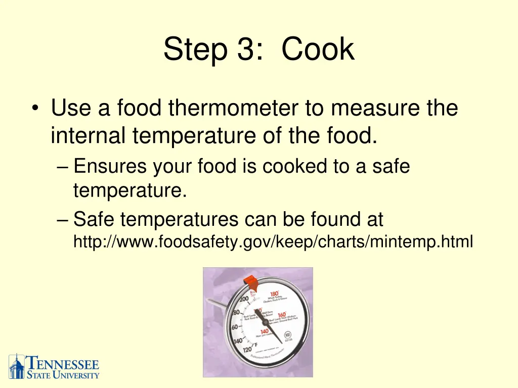 step 3 cook