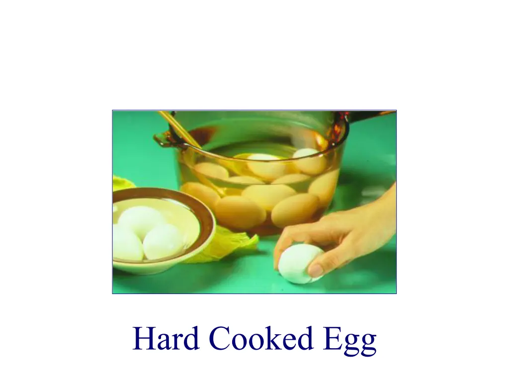 hard cooked egg