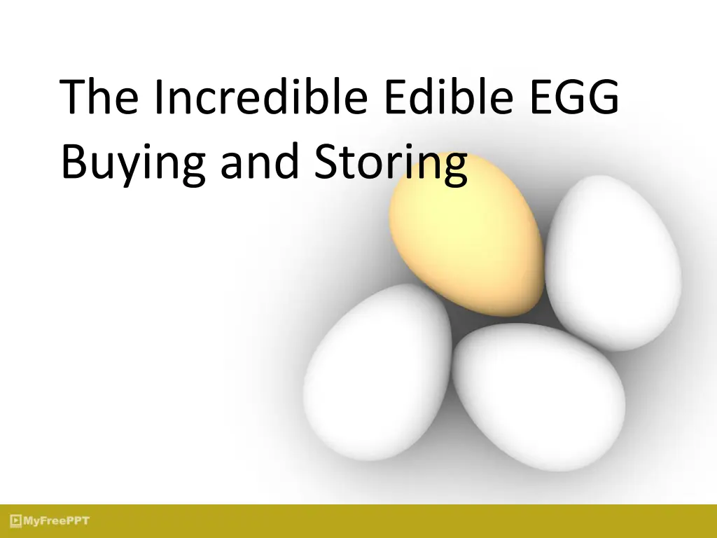 the incredible edible egg buying and storing