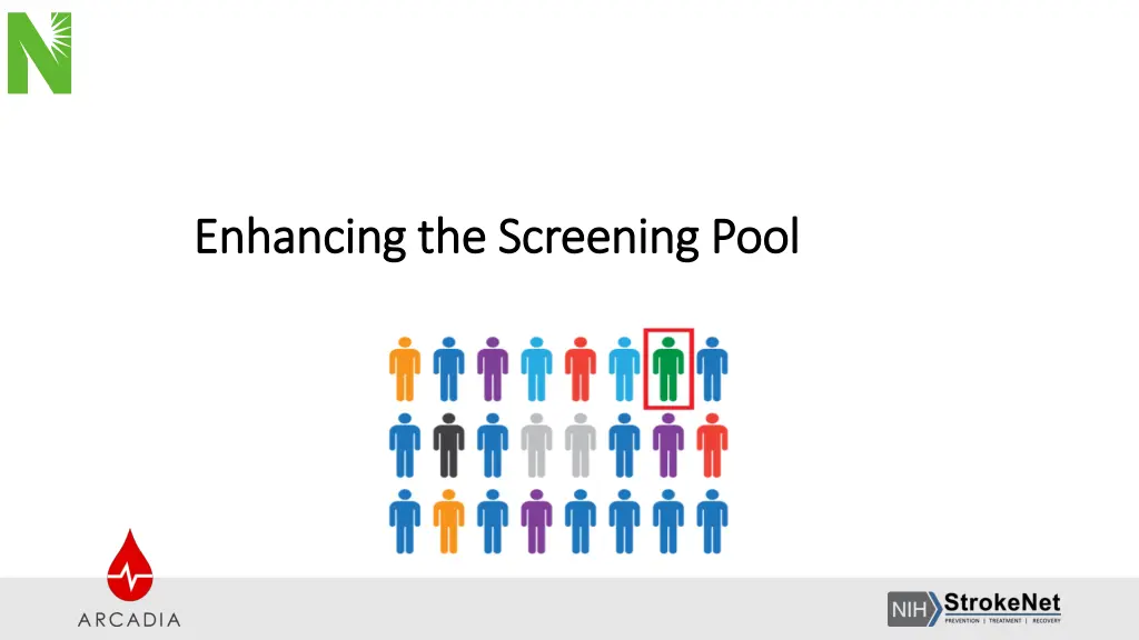 enhancing the screening pool enhancing