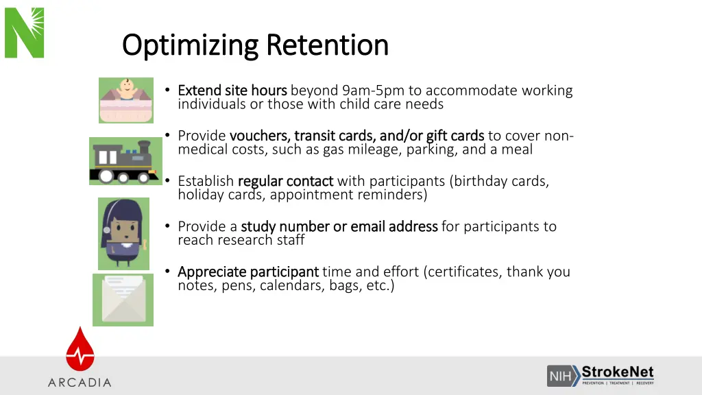 optimizing retention optimizing retention