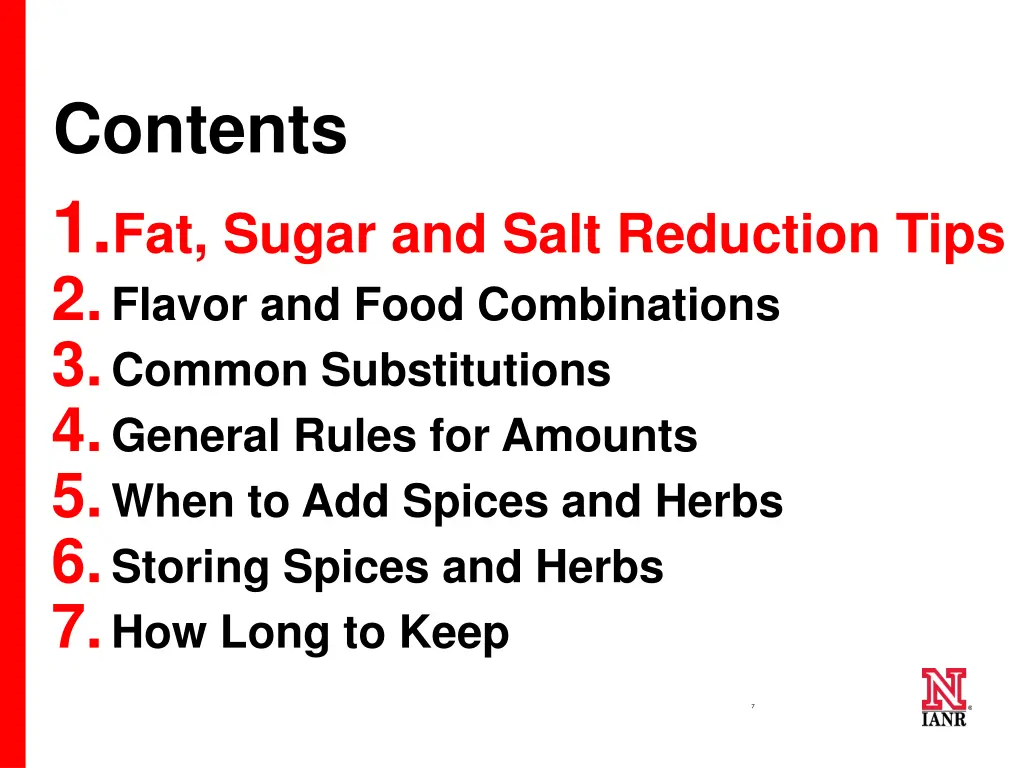 contents 1 fat sugar and salt reduction tips 1