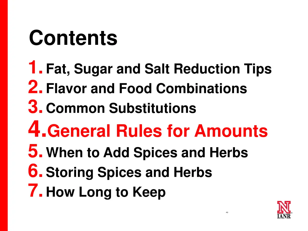 contents 1 fat sugar and salt reduction tips 4