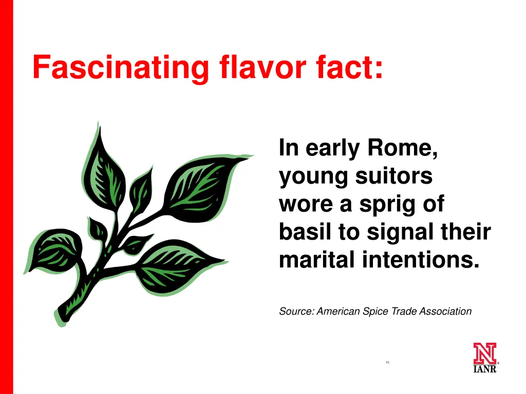 fascinating flavor fact 1