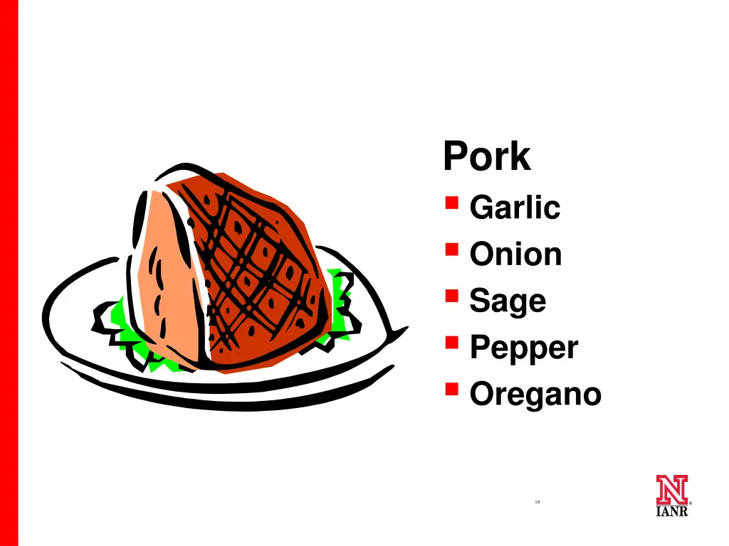 pork garlic onion sage pepper oregano