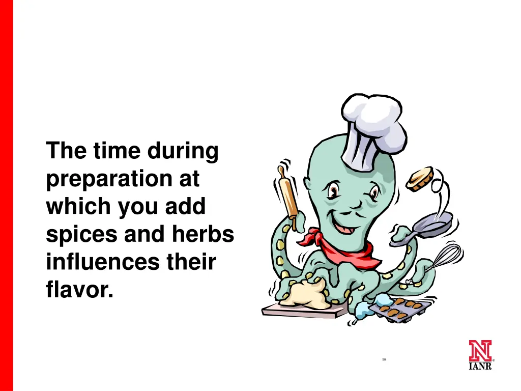 the time during preparation at which