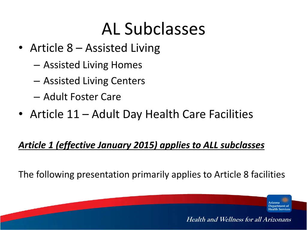 al subclasses
