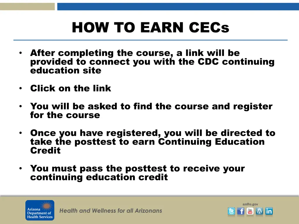 after completing the course a link will