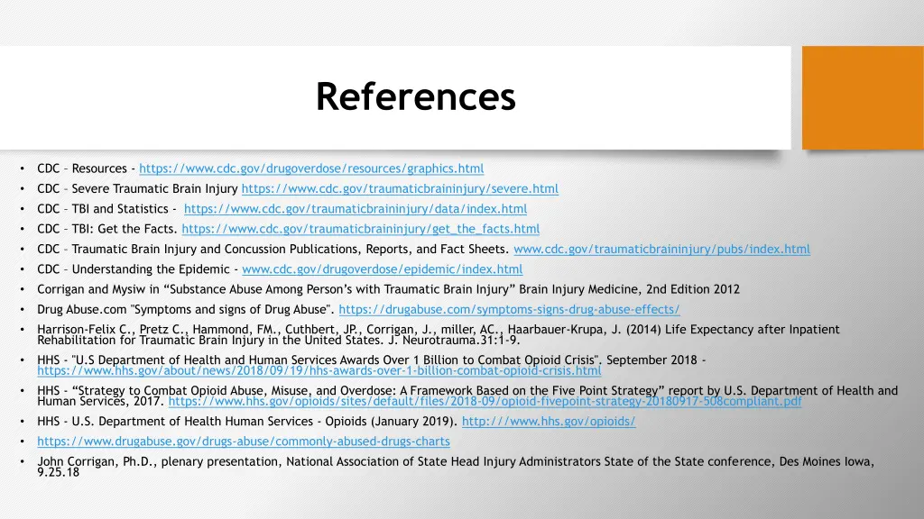 references 1