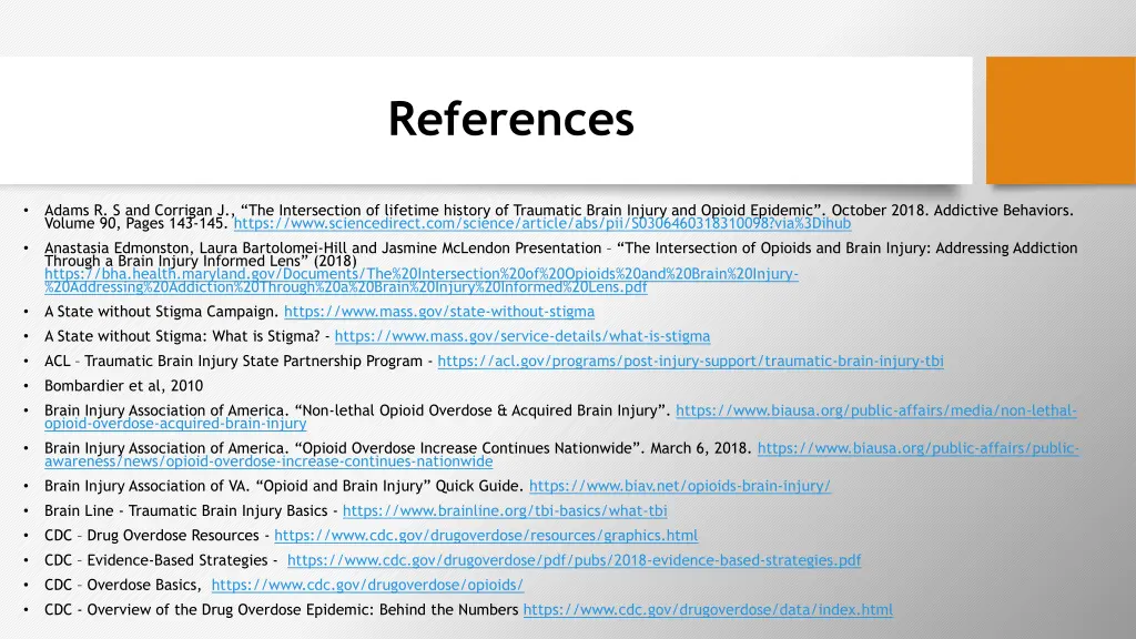 references