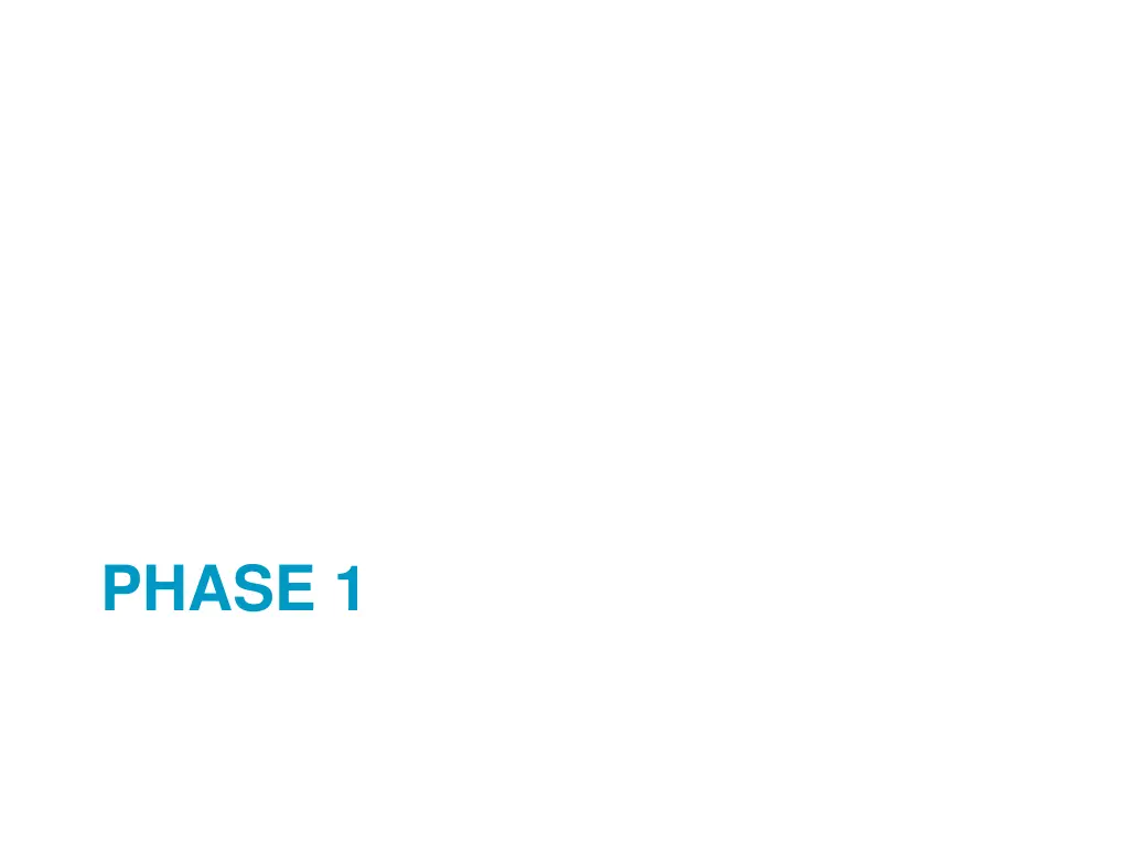 phase 1