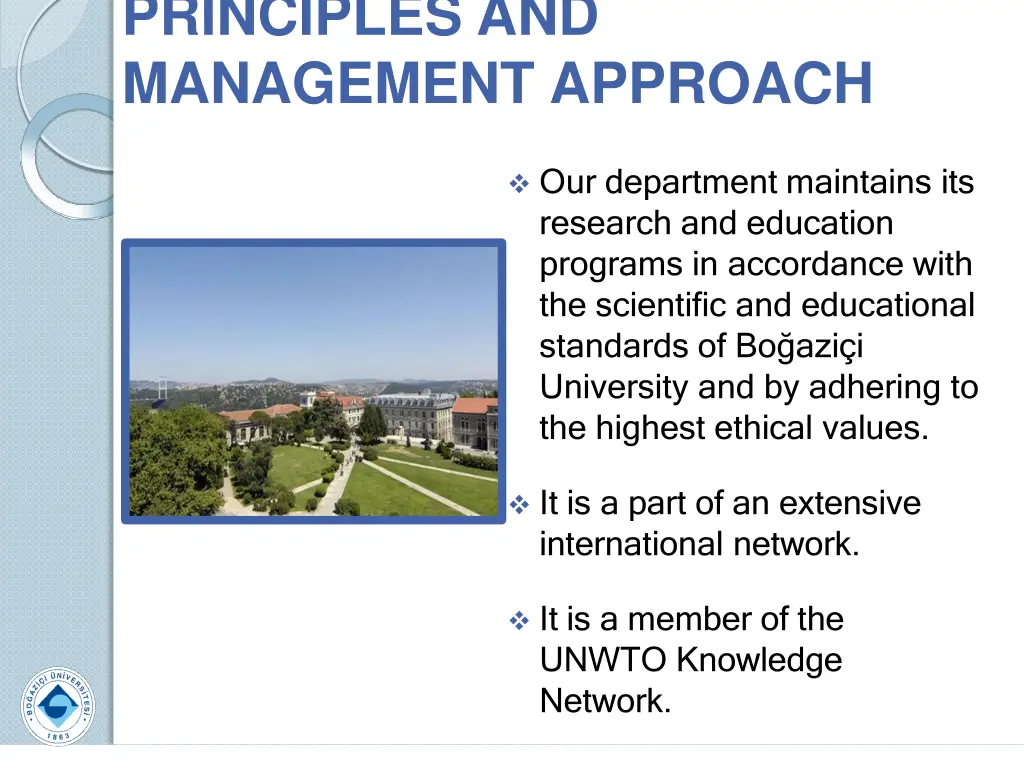 principles and management approach