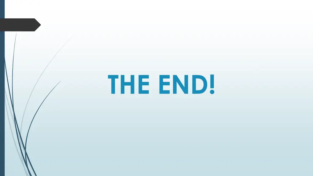the end