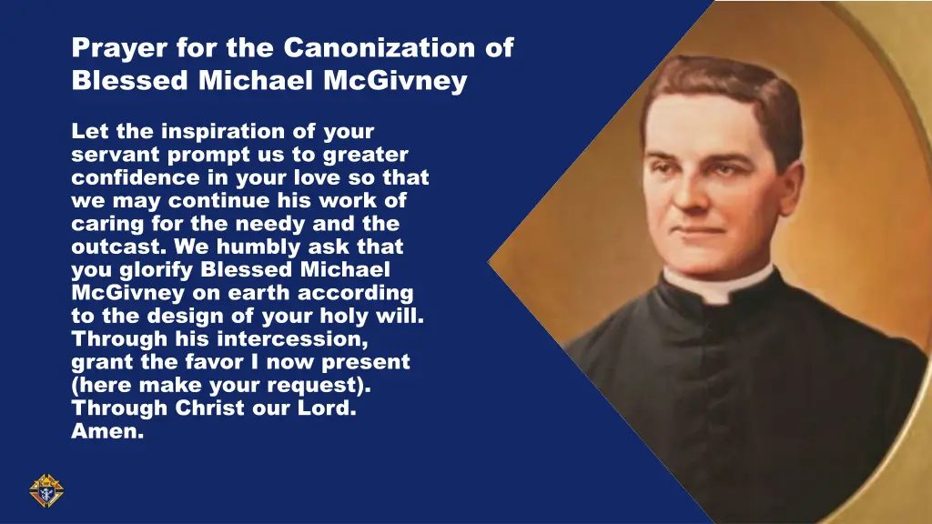 prayer for the canonization of blessed michael 1