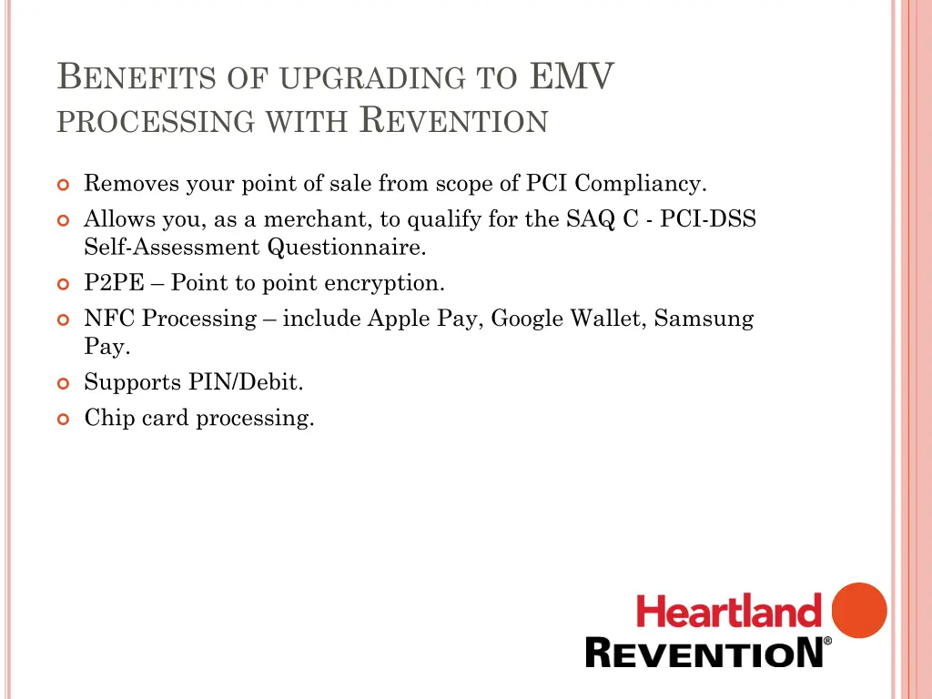b enefits of upgrading to emv processing with
