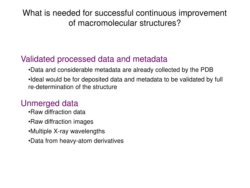 what is needed for successful continuous
