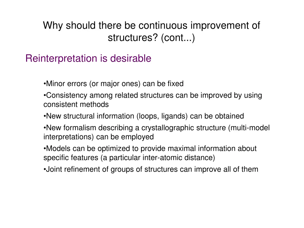 why should there be continuous improvement 1
