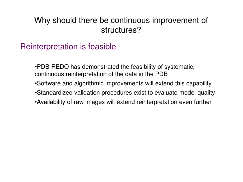 why should there be continuous improvement