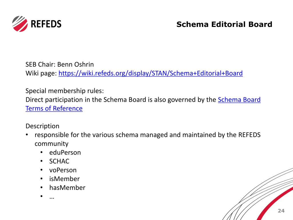 schema editorial board