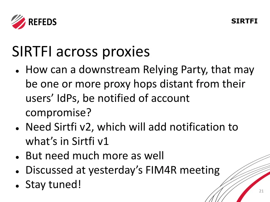 sirtfi 4