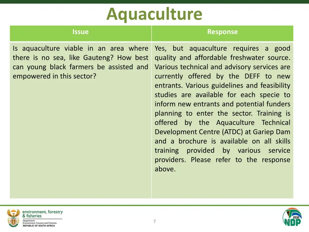 aquaculture 6