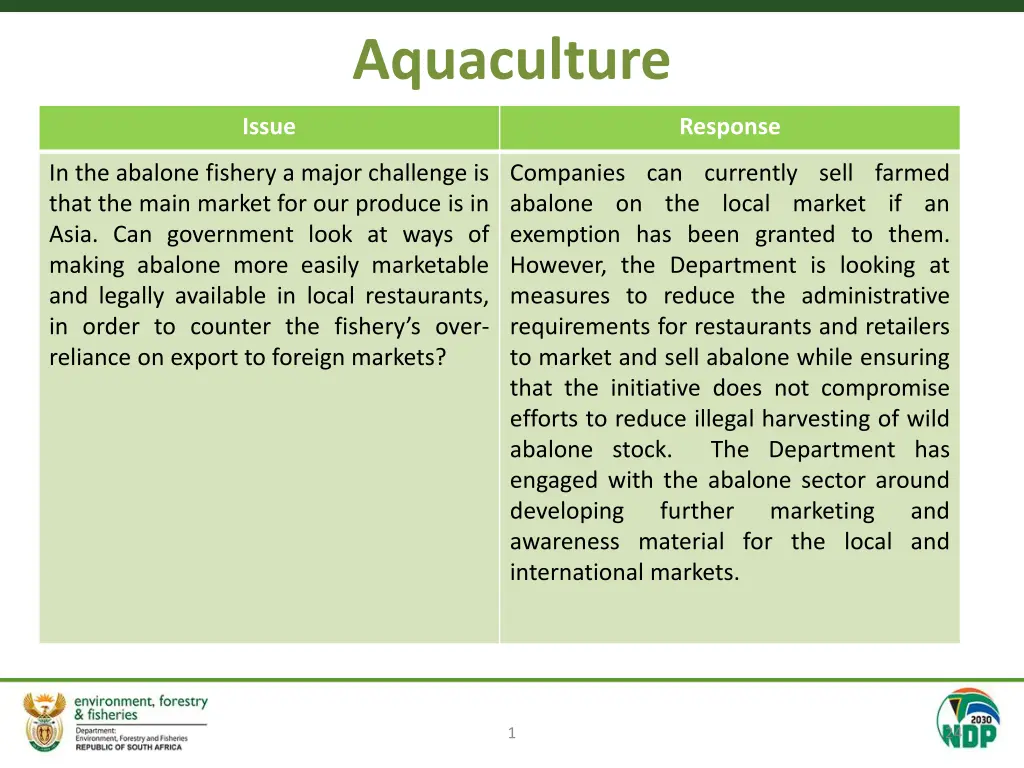 aquaculture