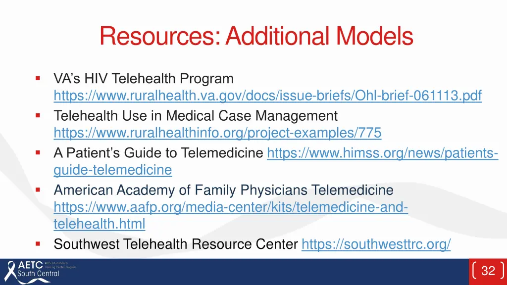 resources additional models
