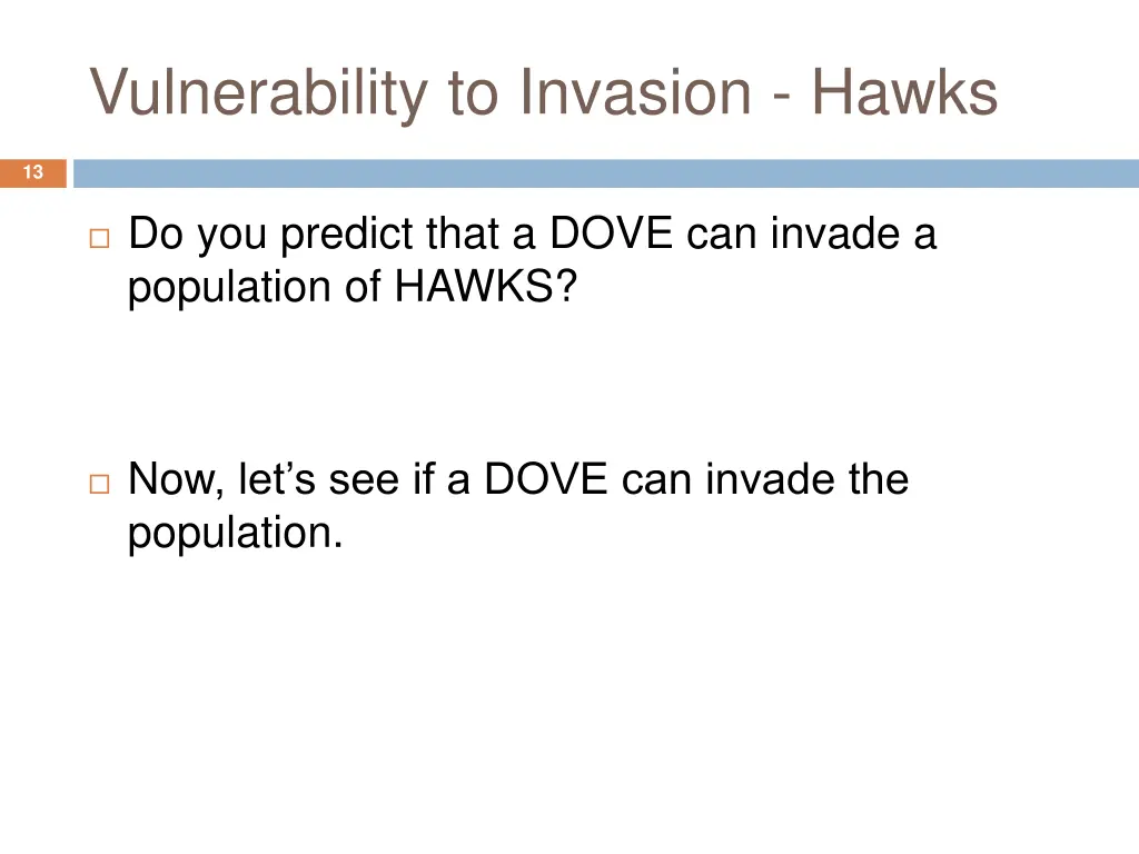 vulnerability to invasion hawks