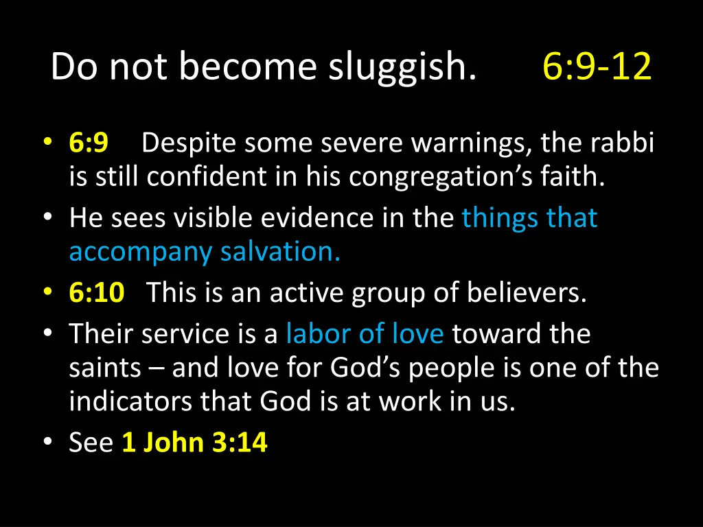 do not become sluggish 2