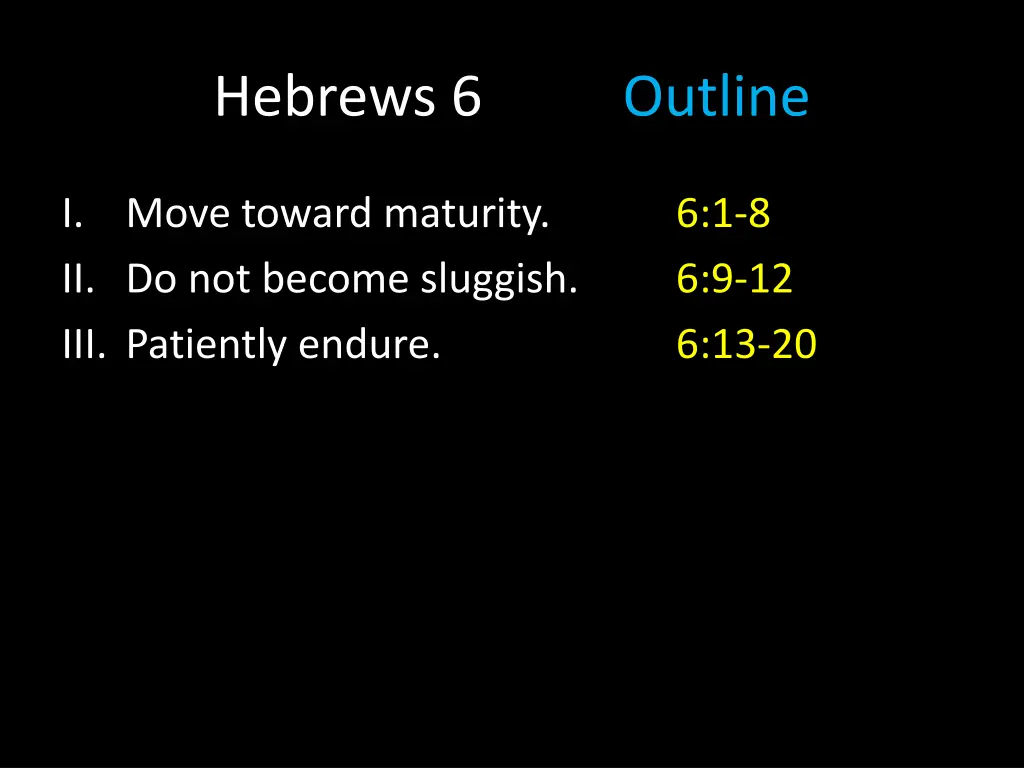 hebrews 6 6