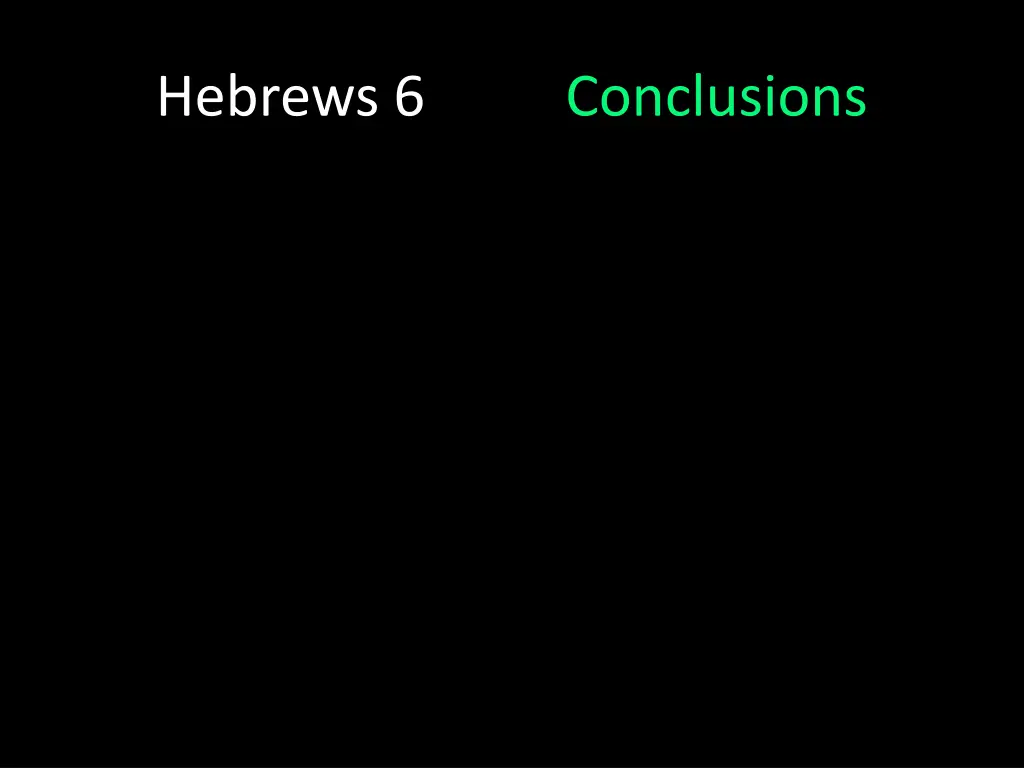 hebrews 6 7