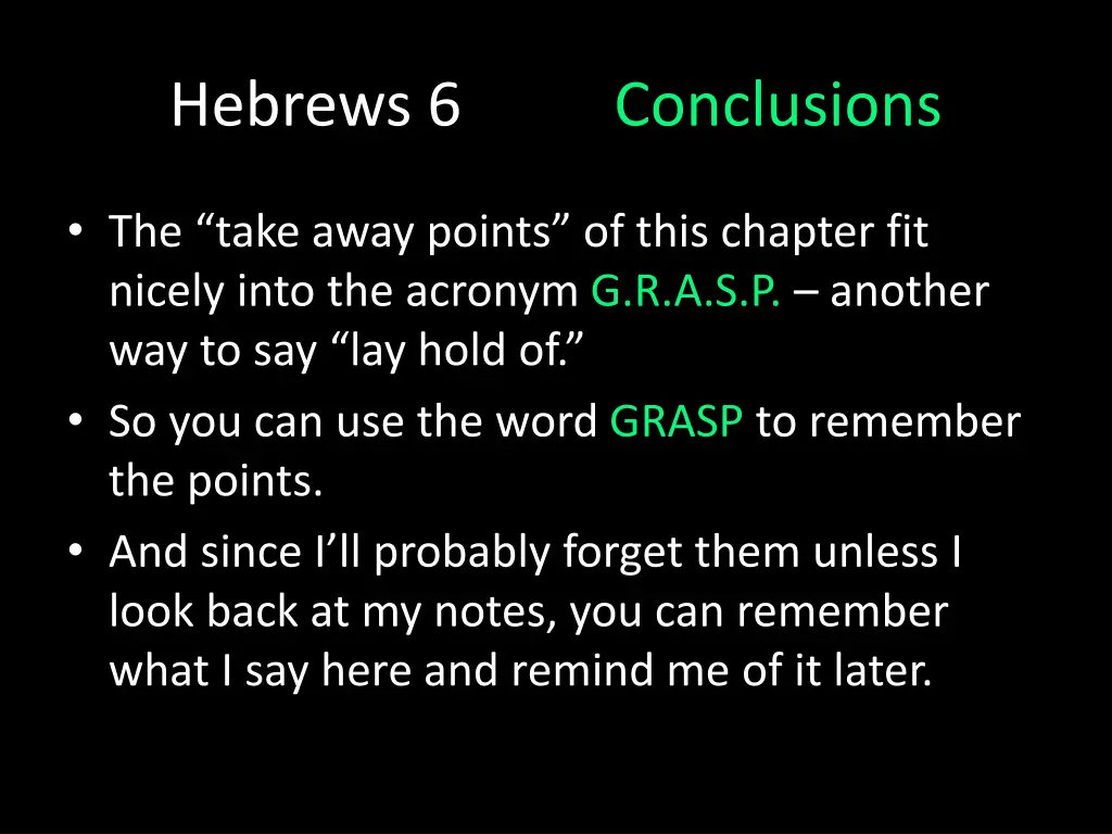 hebrews 6 8